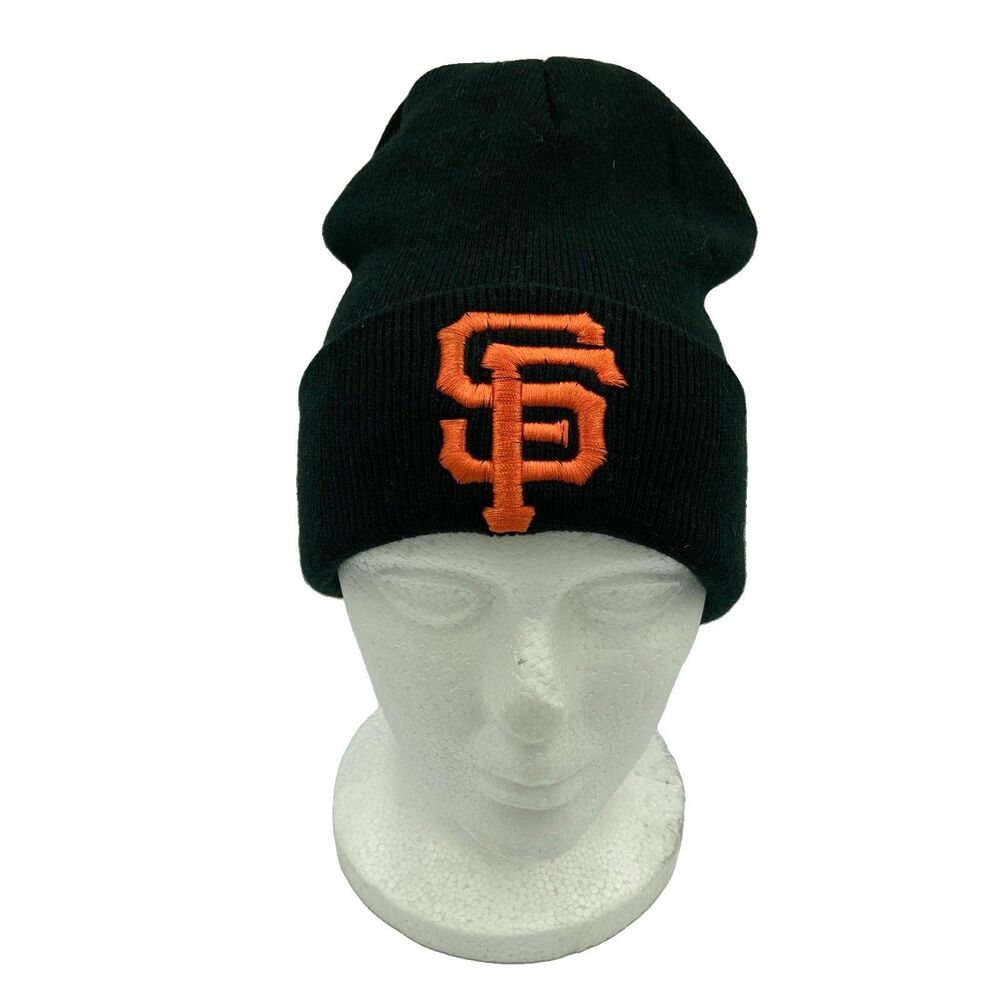 San Francisco Giants Retro Minimalist Design Embroidered Baseball Cuffed Beanie